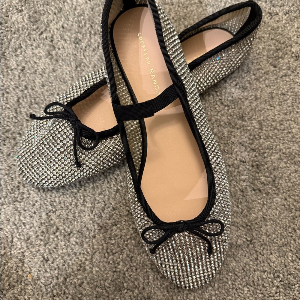 Loeffler Randall Leonie Crystal Ballet Flat